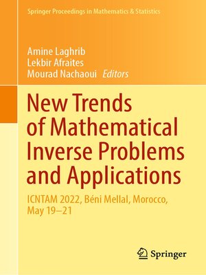 cover image of New Trends of Mathematical Inverse Problems and Applications